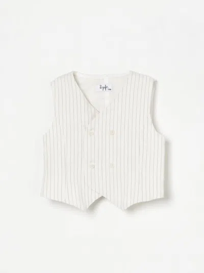 Il Gufo Kids' Gilet  Kinder Farbe Milch
