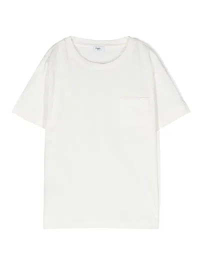 Il Gufo Kids' Lightweight Cotton-blend T-shirt In Latte