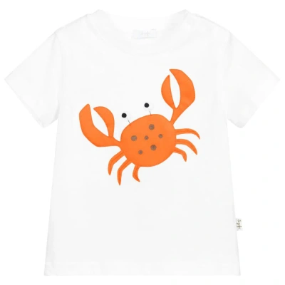 Il Gufo Babies' White Cotton T-shirt