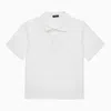 Il Gufo White Linen Shirt In White