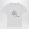 Il Gufo Embroidered-motif Cotton T-shirt In White