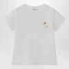 Il Gufo White T-shirt With Embroidered Logo
