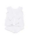Il Gufo White Two-piece Suit In White
