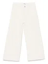 Il Gufo Wide-leg Jeans In White