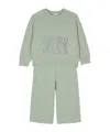Il Gufo Wide-leg Tracksuit In Gray
