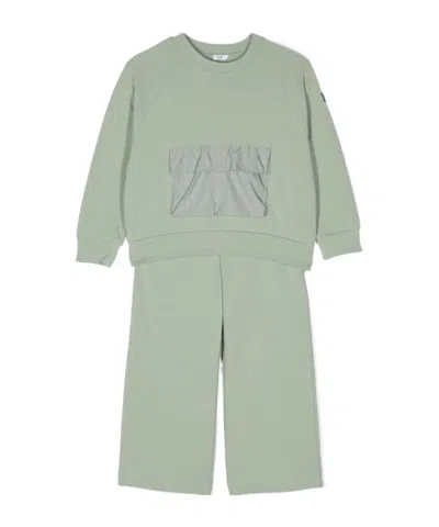 Il Gufo Wide-leg Tracksuit In Gray