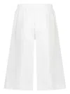 Il Gufo Wide-leg Trousers In White
