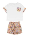 Il Gufo Woman Co-ord White Size 8 Cotton In White