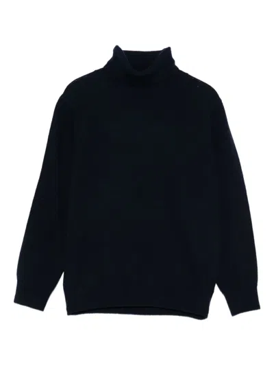 Il Gufo Kids' Wool Jumper In Blue