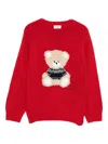 Il Gufo Wool Sweater In Red