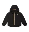 Il Gufo X Kay-way Neoprene Zip-up Hoodie In Black