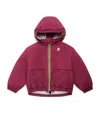 Il Gufo X Kay-way Ski Jacket In Burgundy