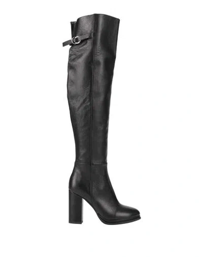 Il Laccio Woman Boot Black Size 5 Soft Leather