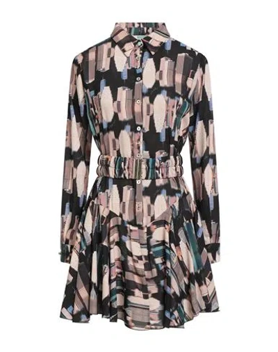 Il The' Delle 5 Woman Mini Dress Black Size 2 Polyester