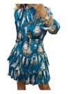 Il The' Delle 5 Women's Dress Il The Delle 5 Pgior56st_10015 In Sky Blue