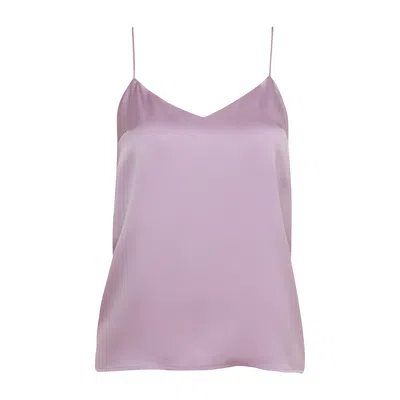Il Volo Women's Pink / Purple Lylia Silk Camisole In Pink/purple