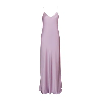 Il Volo Women's Pink / Purple Lylia Silk Slip Dress In Pink/purple