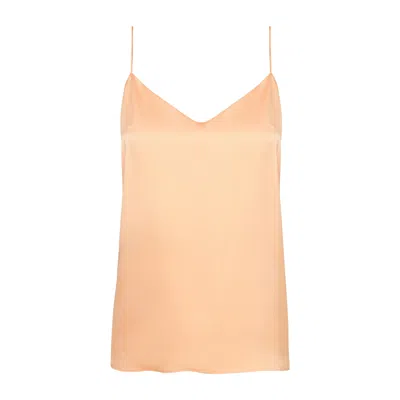 Il Volo Women's Yellow / Orange Orla Silk Camisole In Yellow/orange