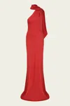 Ila Amelia One-shoulder Maxi Dress In Red