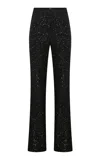 Ila Ariel Cotton Blend Trousers In Black
