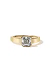 Ila Azure 18k Yellow Gold Diamond Ring