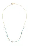 Ila Deja 14k Yellow Gold Turquoise Necklace In Blue