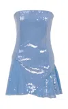 Ila Elisa Sequined Mini Dress In Blue