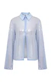 Ila Hudson Top In Light Blue