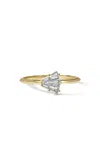 Ila Juno 14k Yellow Gold Diamond Ring In Gold