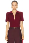 Ila Kate Top In Burgundy