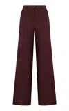 Ila Lea Wool Blend Trousers In Black