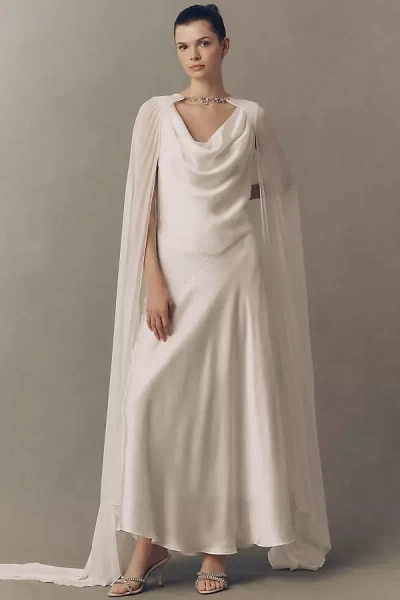 Ila Lia Cape In White