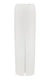 Ila Lindy Crepe Maxi Skirt In White