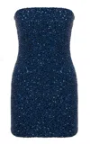 Ila Mai Sequined Strapless Mini Dress