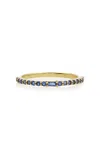Ila Manava 14k Gold Sapphire Ring In Blue