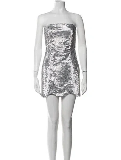 Pre-owned Ila Patterned Mini Dress W/ Tags In Multicolor