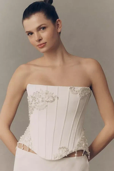 Ila Selene Corset In White