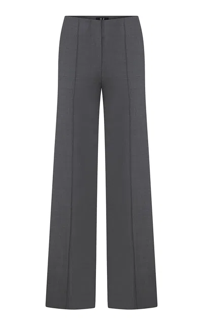 Ila Syvie Wool Blend Trousers In Grey