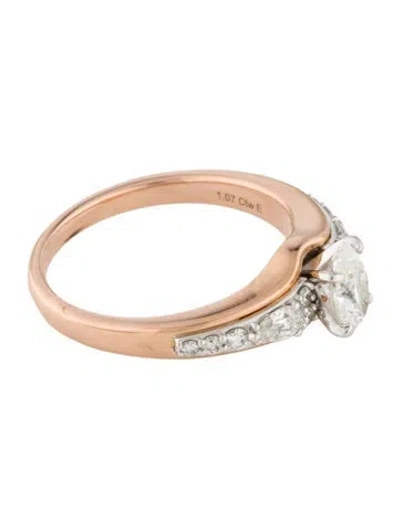 Pre-owned Ilaara 18k 1.07ctw Diamond Engagement Ring In Multi