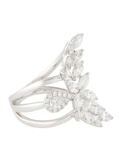 Pre-owned Ilaara 18k 1.81ctw Diamond Cocktail Ring In Multi