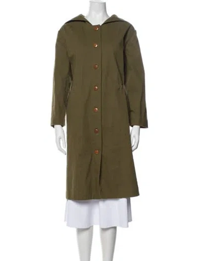 Pre-owned Ilana Kohn Coat In Green