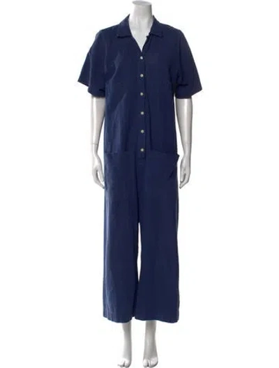 Pre-owned Ilana Kohn Long Dress In Blue