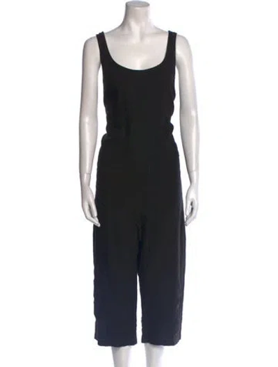 Pre-owned Ilana Kohn Scoop Neck Jumpsuit In Black