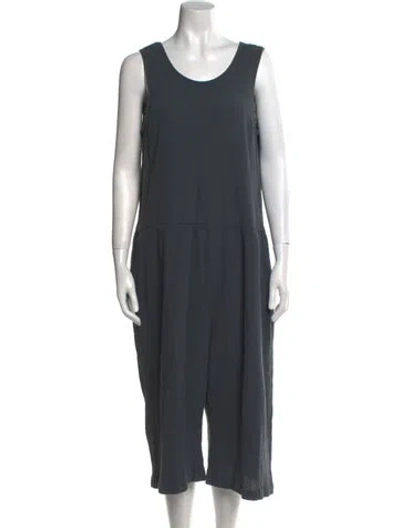 Pre-owned Ilana Kohn Scoop Neck Jumpsuit In Gray
