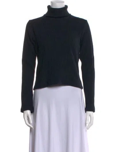 Pre-owned Ilana Kohn Turtleneck Sweater In Black