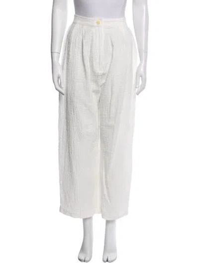 Pre-owned Ilana Kohn Wide Leg Pants In Neutral