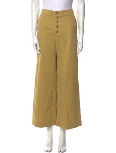 Pre-owned Ilana Kohn Wide Leg Pants In Neutral