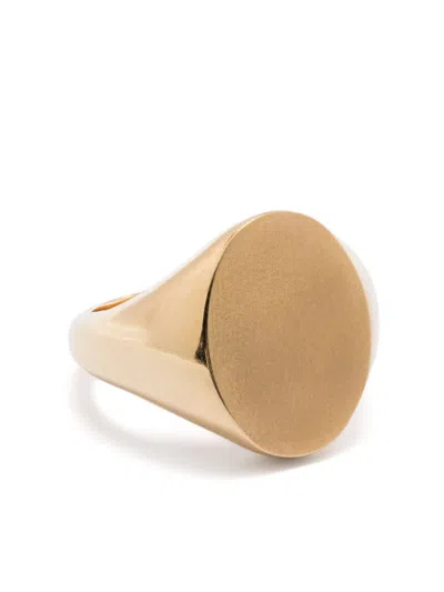 Ilaria Icardi 12k Yellow Gold Signet Ring