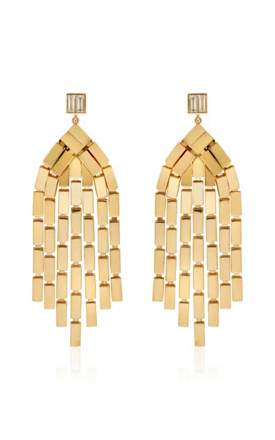 Ileana Makri 18k Yellow Gold Cascade Earrings