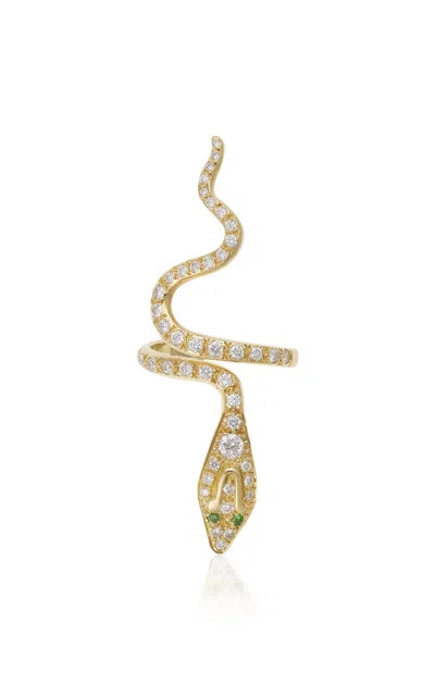 Ileana Makri 18k Yellow Gold Cobra Ring